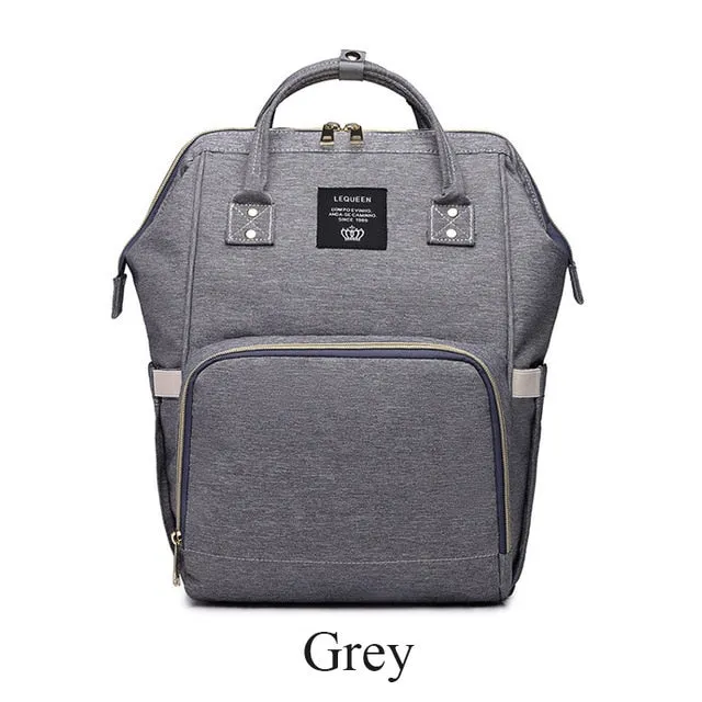 Large Capacity Diaper Backpack