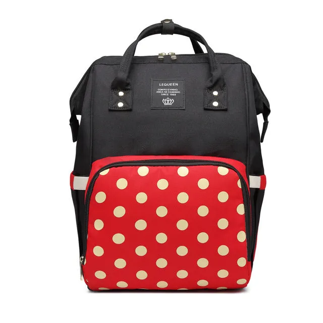 Large Capacity Diaper Backpack
