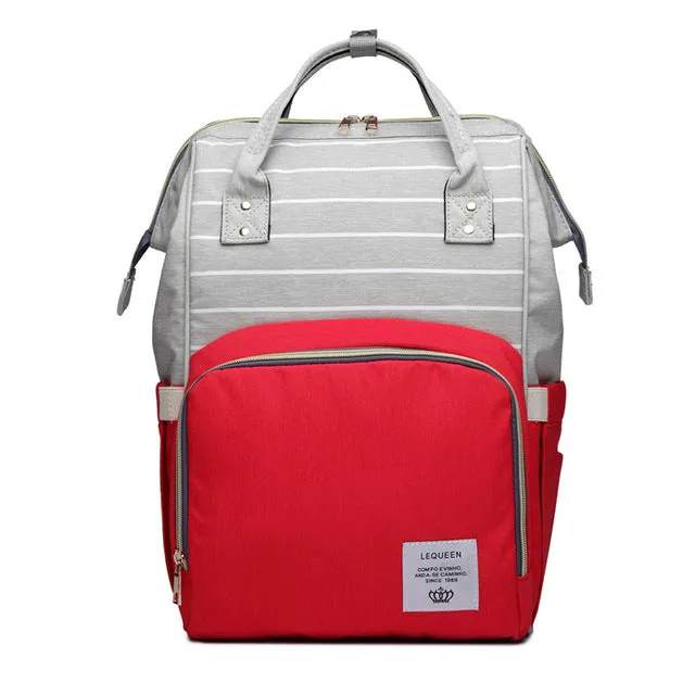 Large Capacity Diaper Backpack