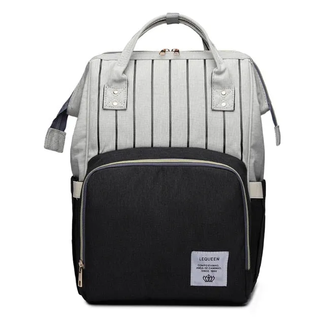 Large Capacity Diaper Backpack