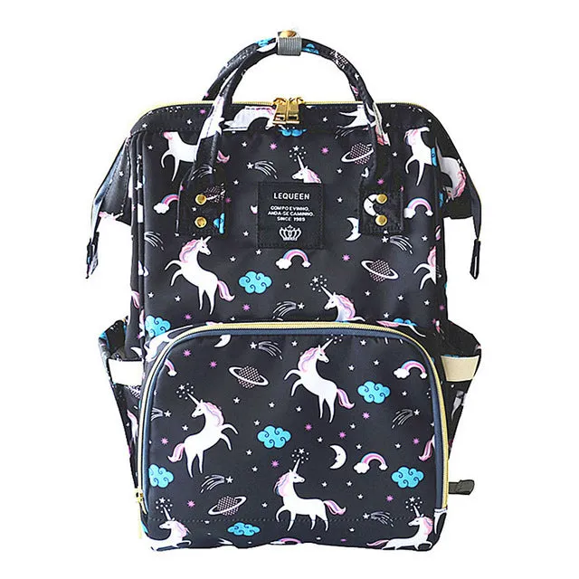 Large Capacity Diaper Backpack