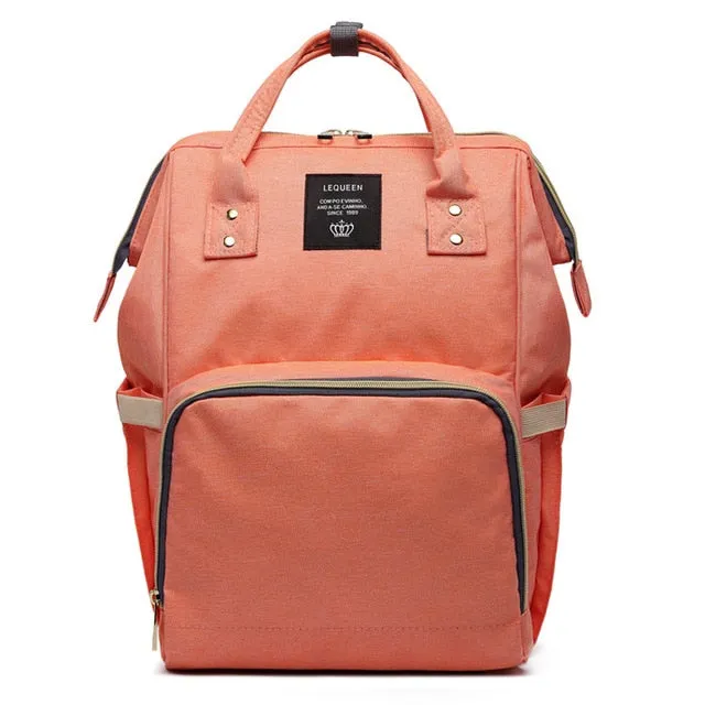 Large Capacity Diaper Backpack