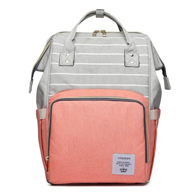 Large Capacity Diaper Backpack