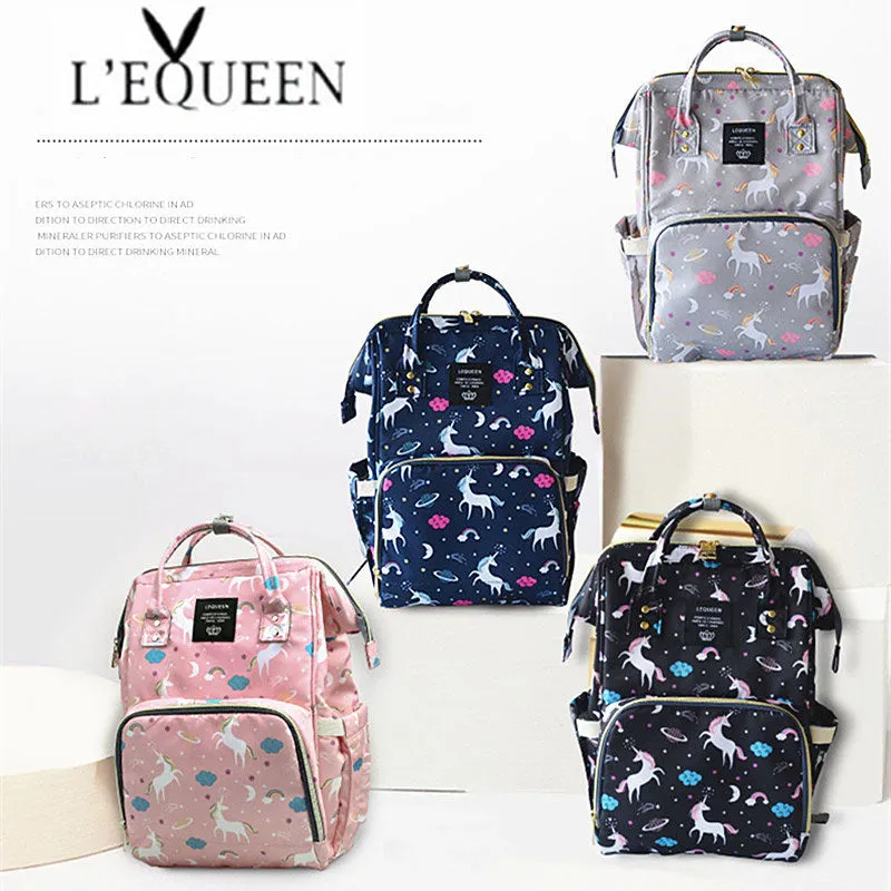 Large Capacity Diaper Backpack