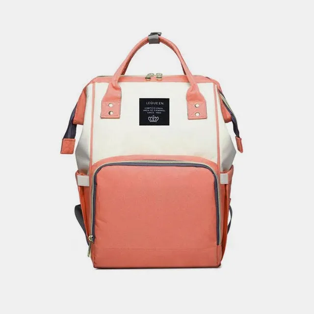 Large Capacity Diaper Backpack