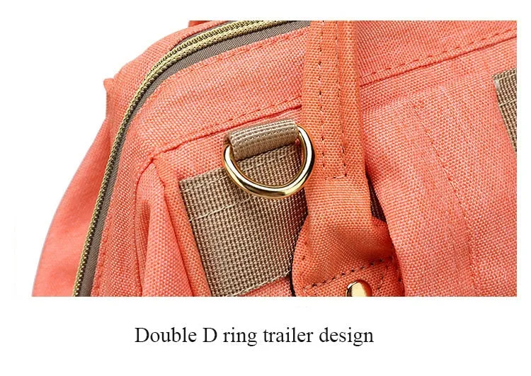 Large Capacity Diaper Backpack