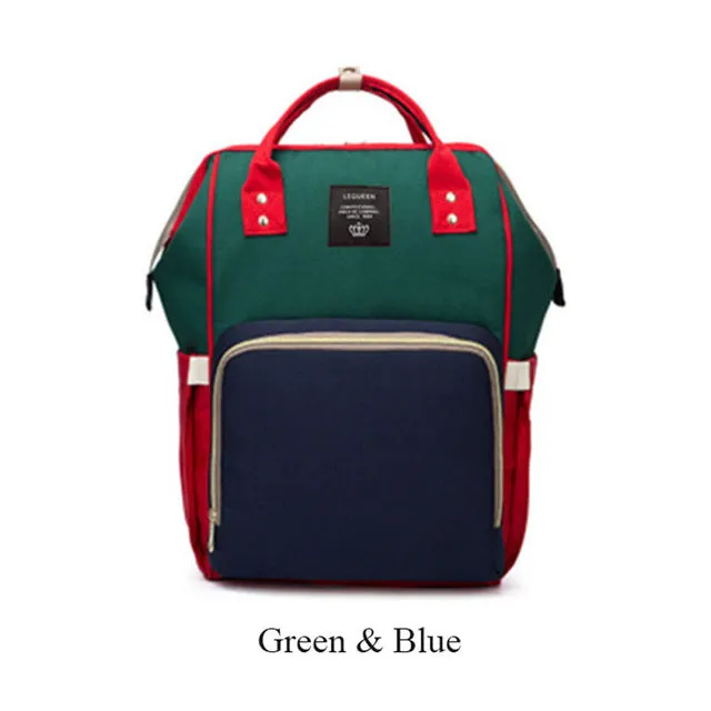 Large Capacity Diaper Backpack