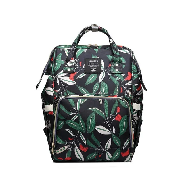 Large Capacity Diaper Backpack