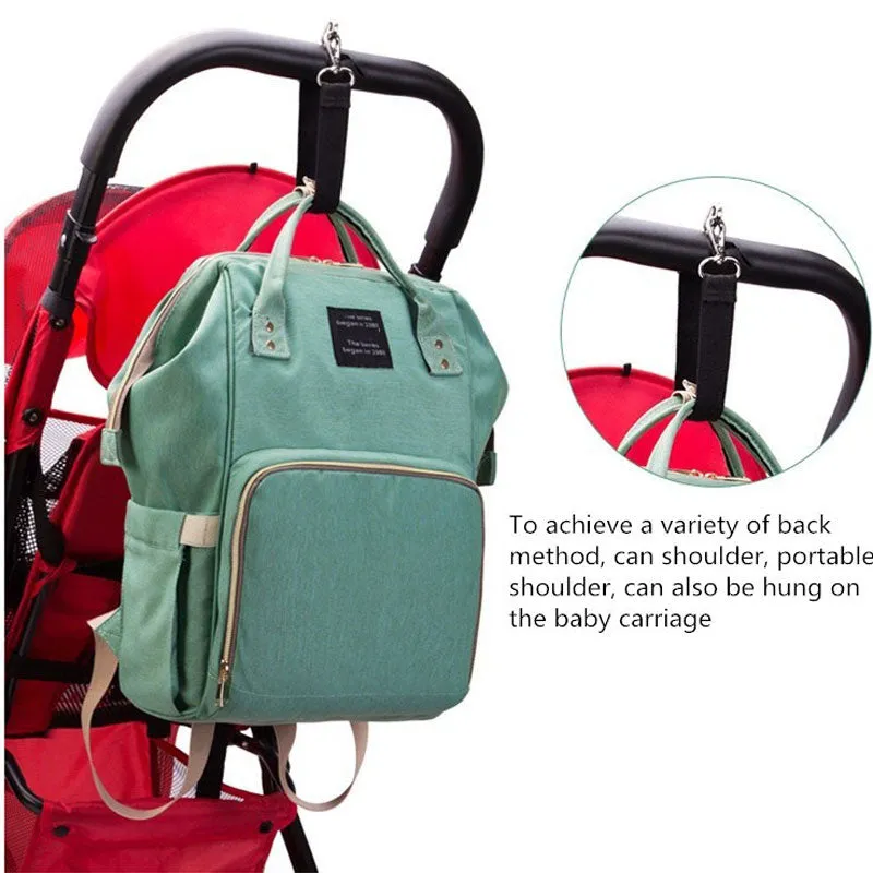 Large Capacity Diaper Backpack