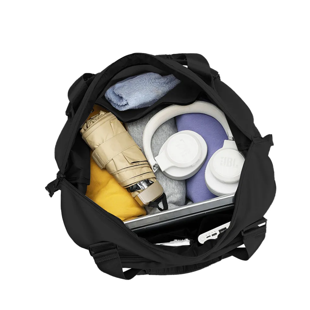Large Capacity Folding Travel Bag Collapsible Travel Bag Expandable Water-resistant Duffel Bag