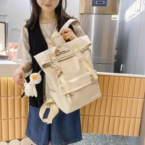 Large Capacity Korean Backpack Japanese