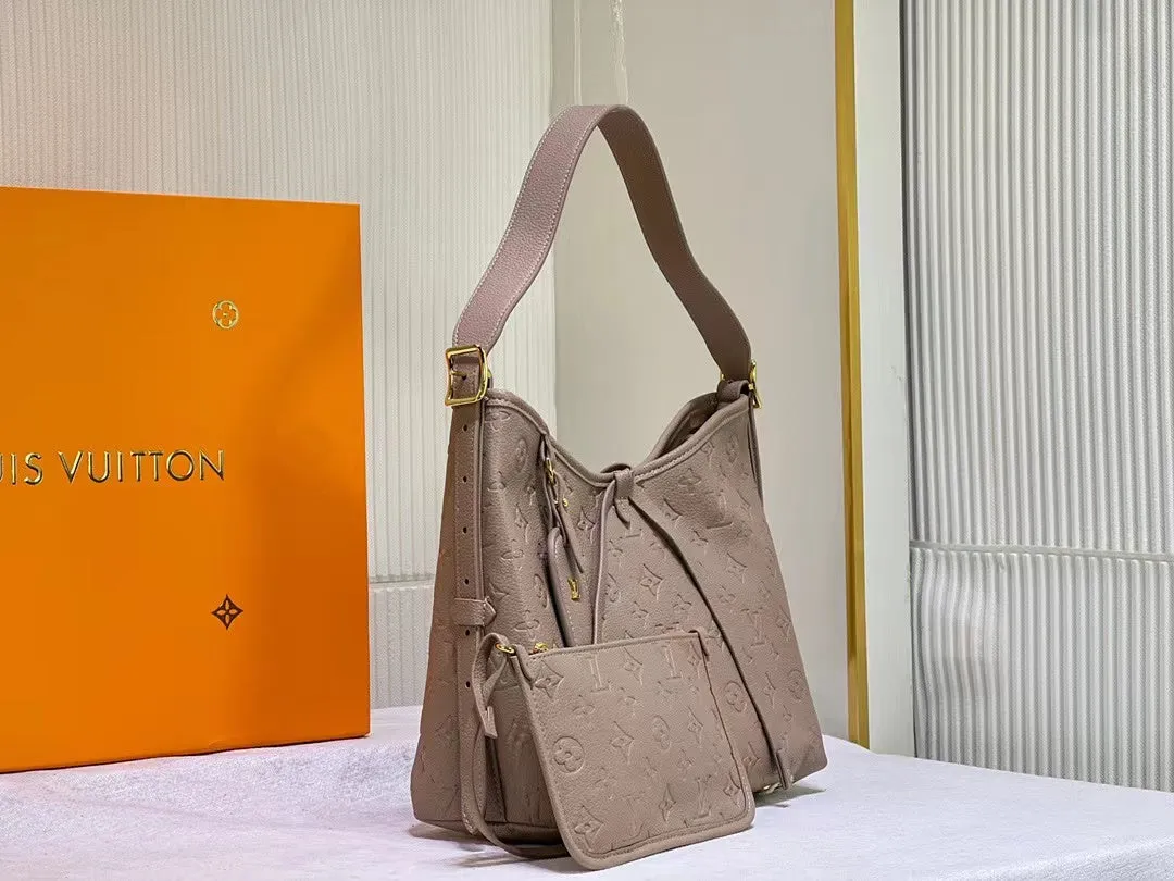 LB700 Leather Hobo Bag/11.4×4.7×9.5inch