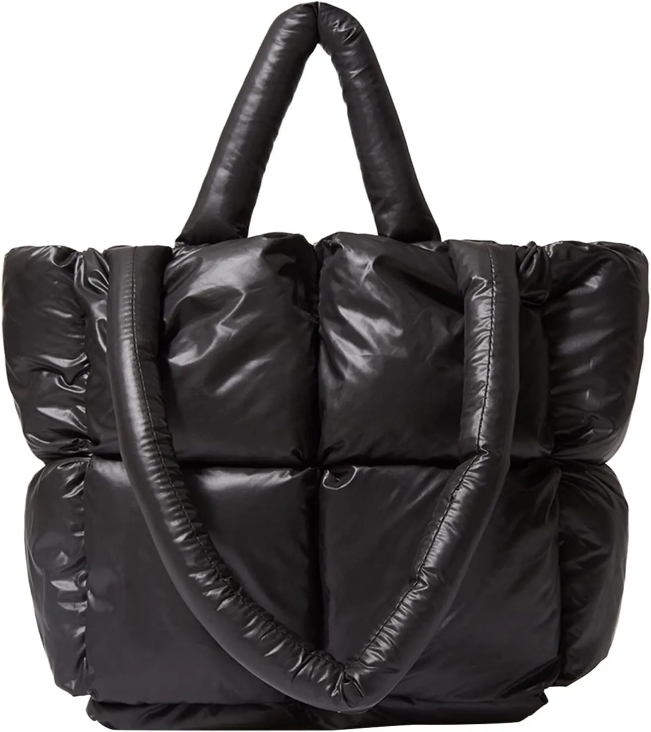 Leather Crossbody Bags for Women Designer Satchel Handbags Top-Handle Purses with Strap Mothers Day Gifts(Black)
