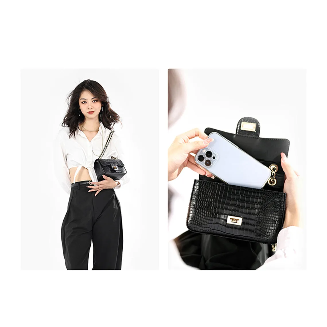 Leather Small Chain Bag DIY Kit