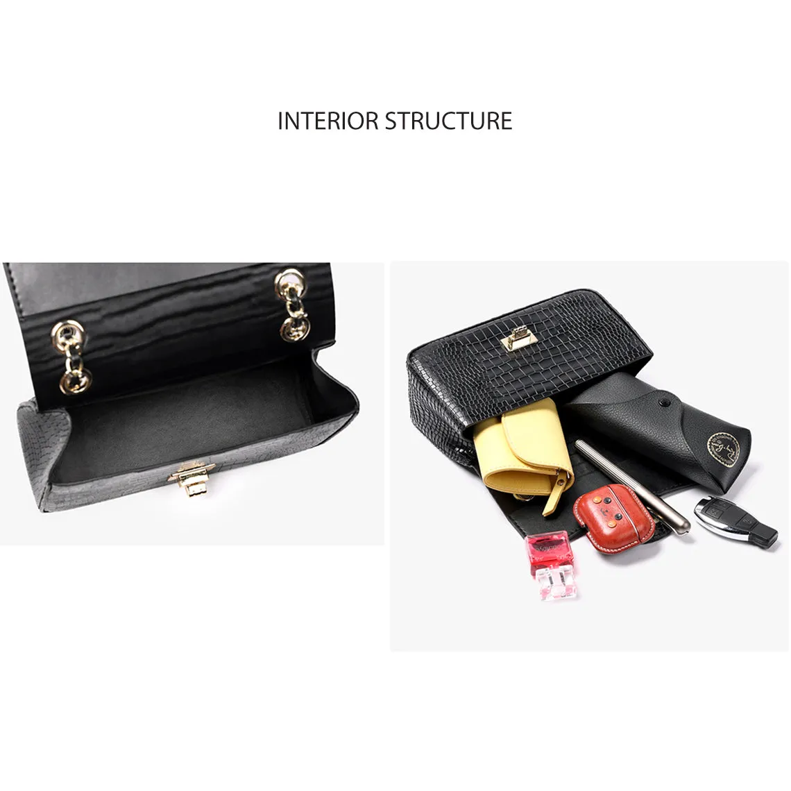Leather Small Chain Bag DIY Kit