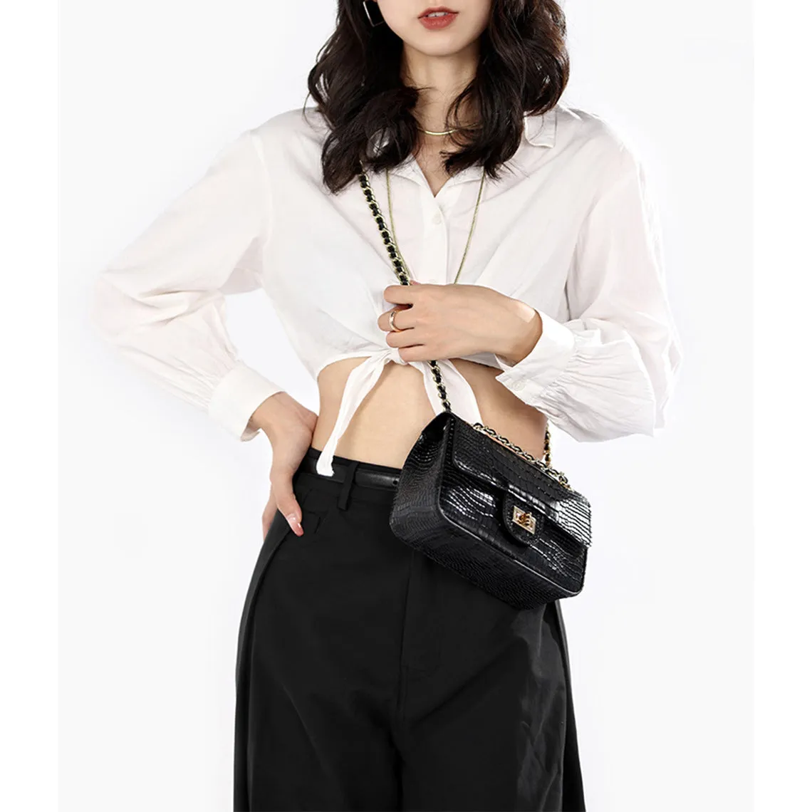 Leather Small Chain Bag DIY Kit