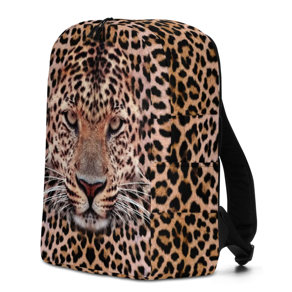 Leopard Face Minimalist Backpack