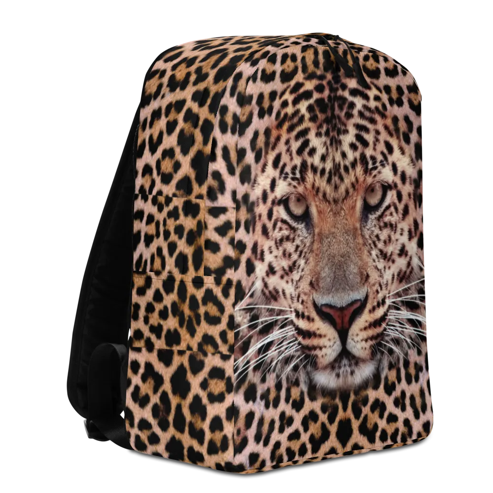 Leopard Face Minimalist Backpack