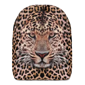 Leopard Face Minimalist Backpack
