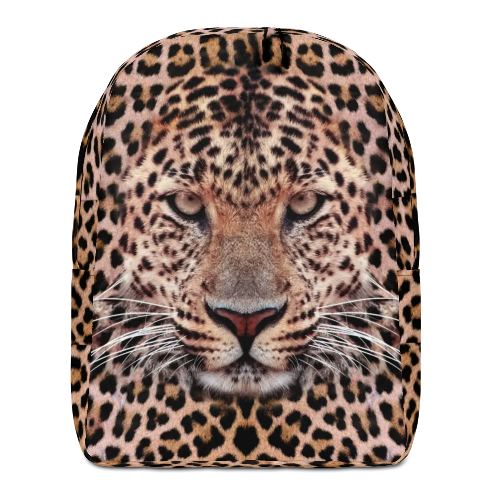 Leopard Face Minimalist Backpack