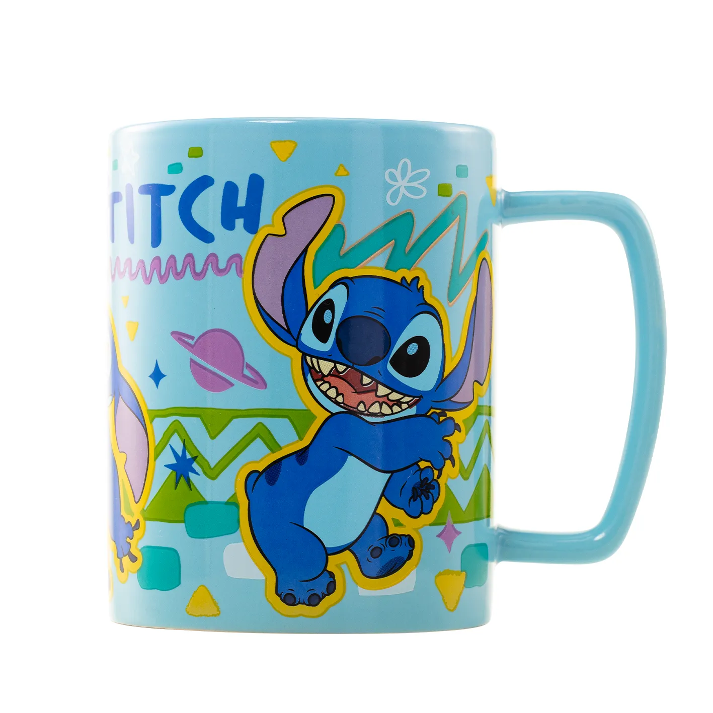 Lilo & Stitch (Stitch Face) 15.5oz/450ml Fuzzy Mug