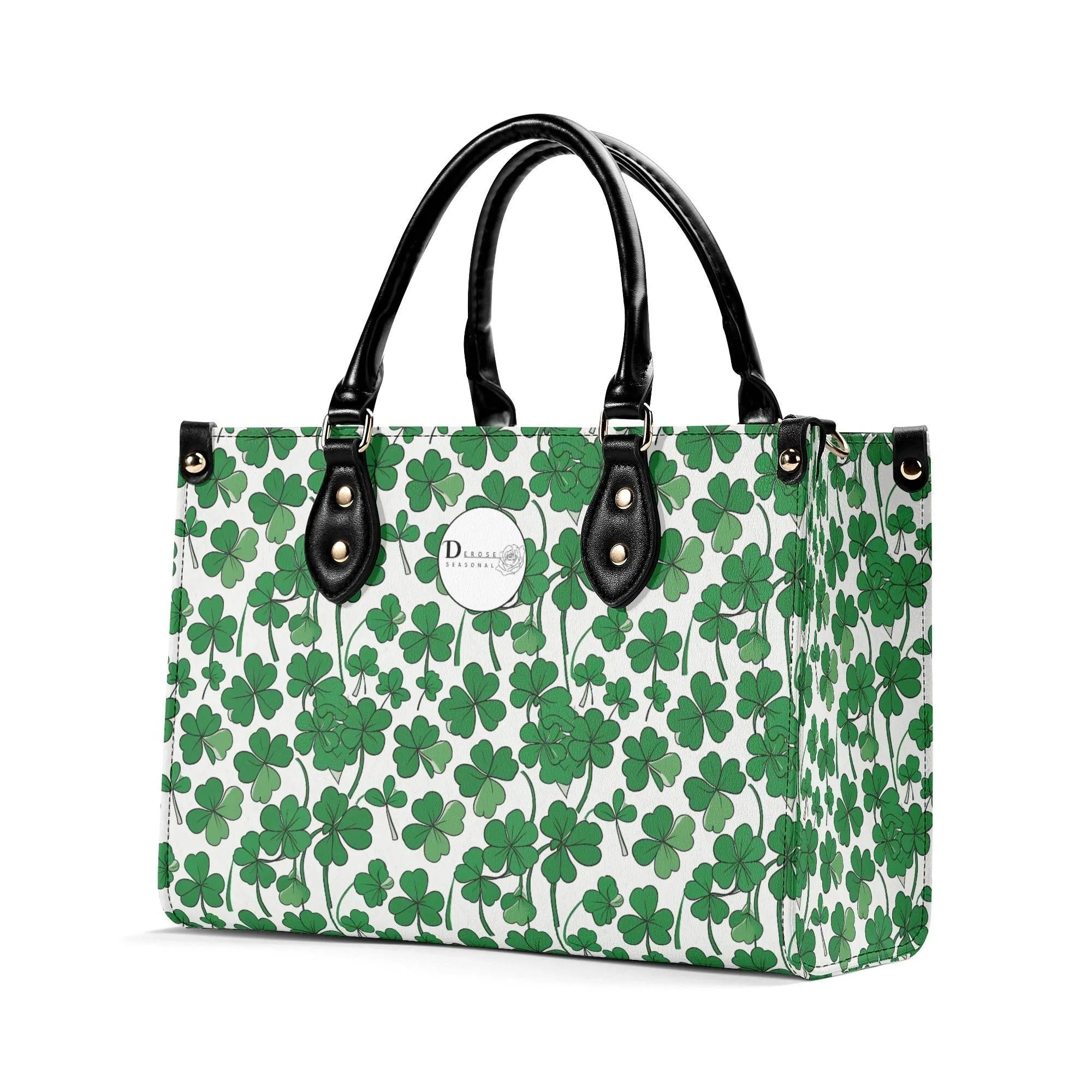 Little Clover Luxury Women Leather Handbag (3 sizes)