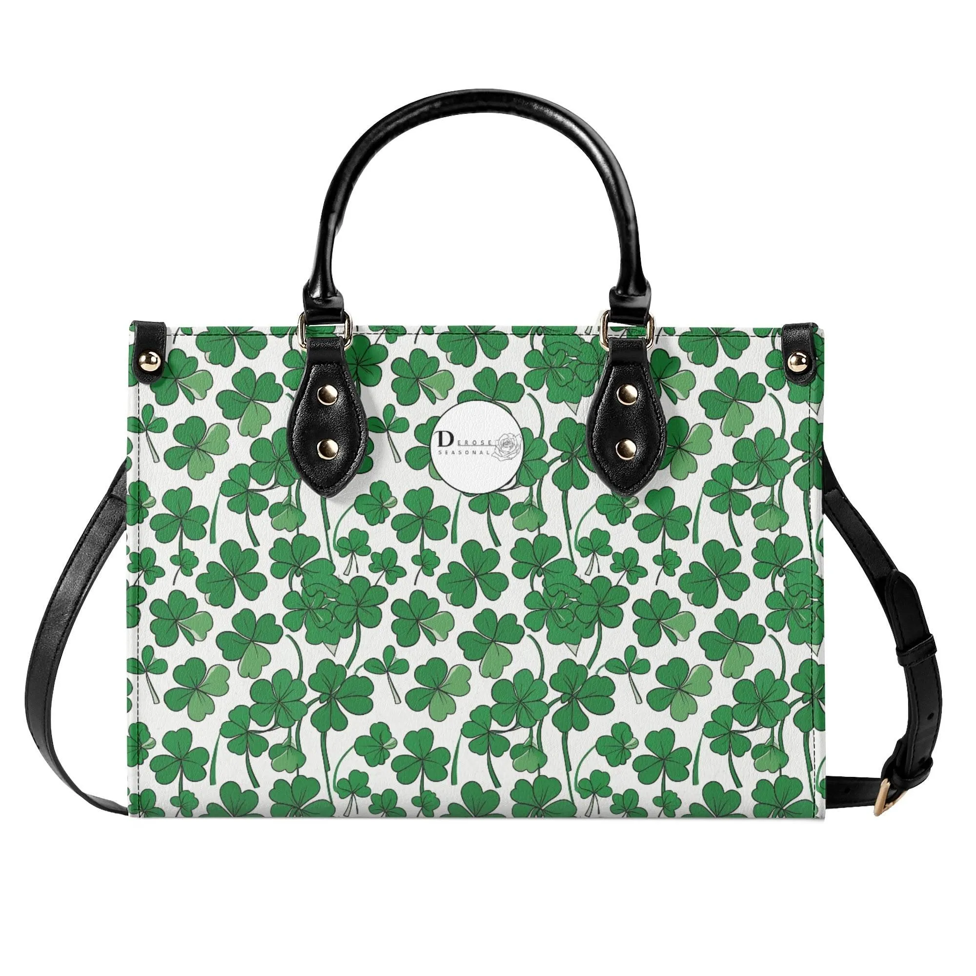 Little Clover Luxury Women Leather Handbag (3 sizes)