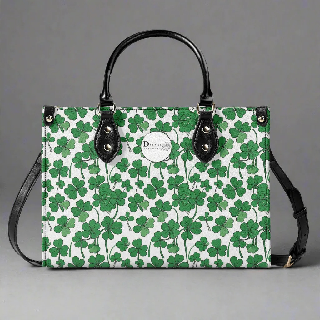 Little Clover Luxury Women Leather Handbag (3 sizes)