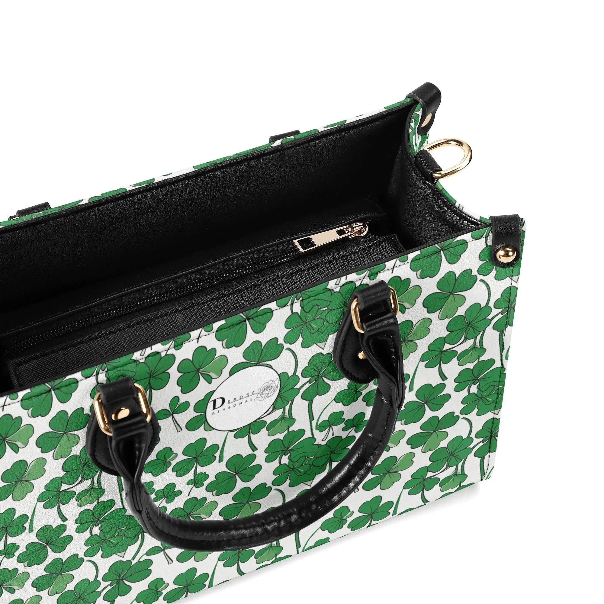 Little Clover Luxury Women Leather Handbag (3 sizes)