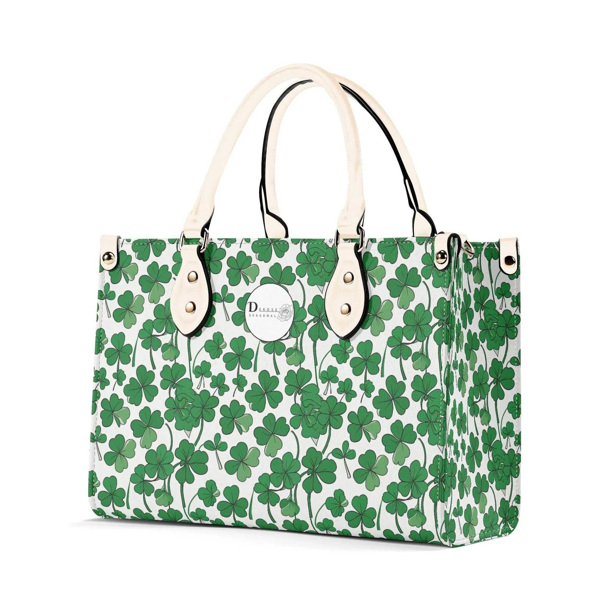 Little Clover Luxury Women Leather Handbag (3 sizes)