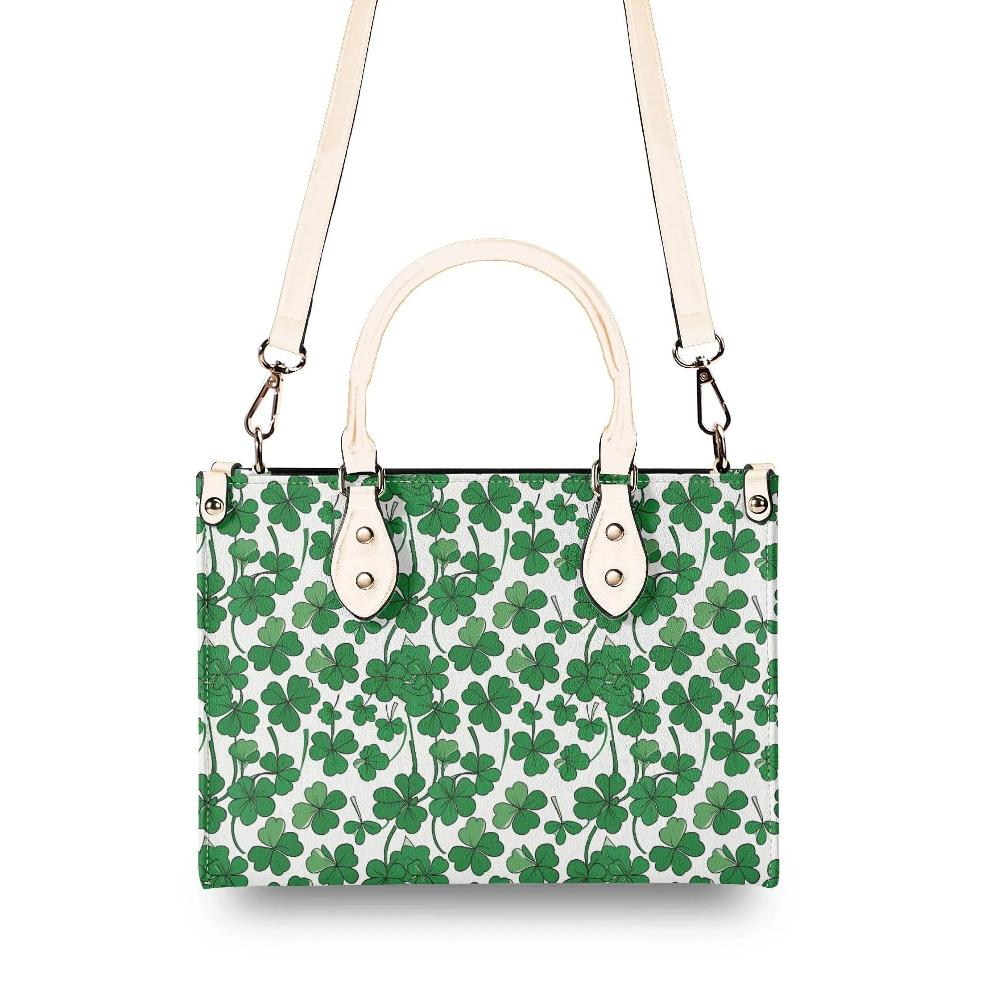 Little Clover Luxury Women Leather Handbag (3 sizes)