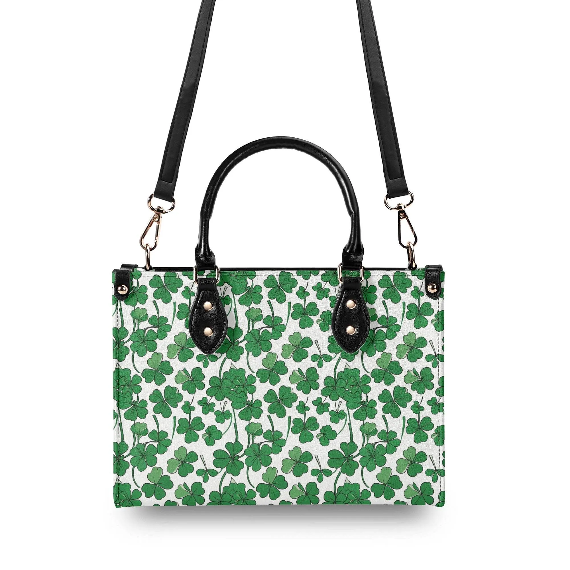 Little Clover Luxury Women Leather Handbag (3 sizes)