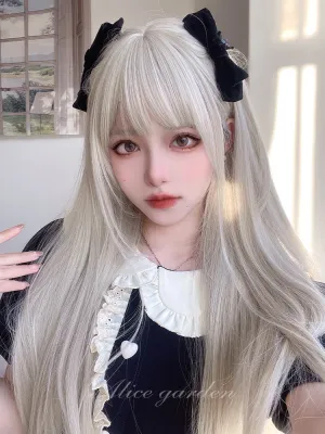 Lolita Silver Dolly Long Wig