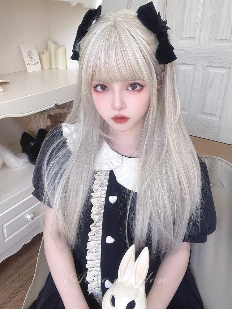 Lolita Silver Dolly Long Wig