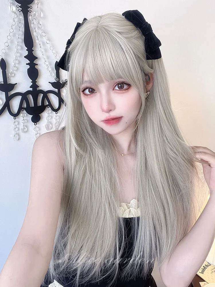 Lolita Silver Dolly Long Wig