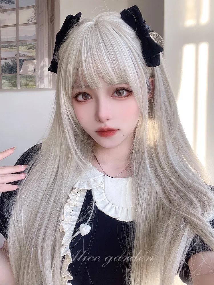 Lolita Silver Dolly Long Wig