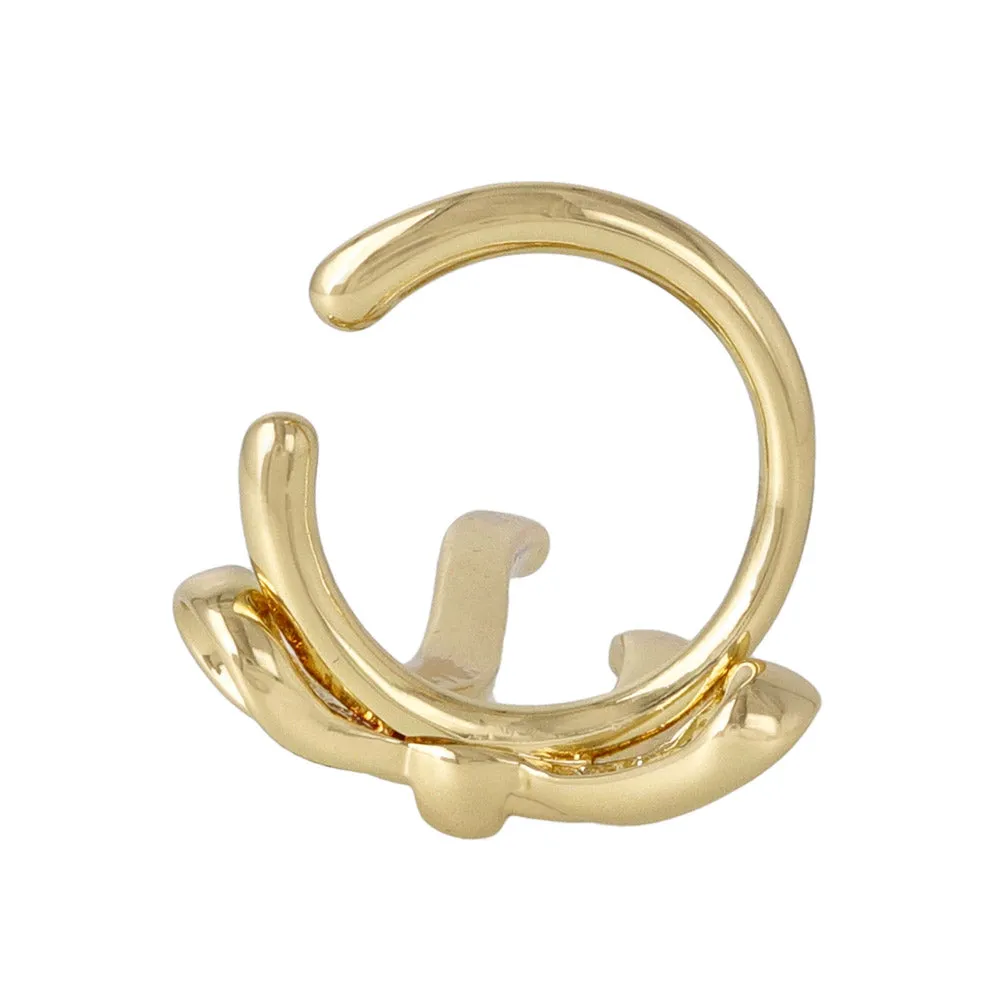 Long Bowknot Cuff Ring