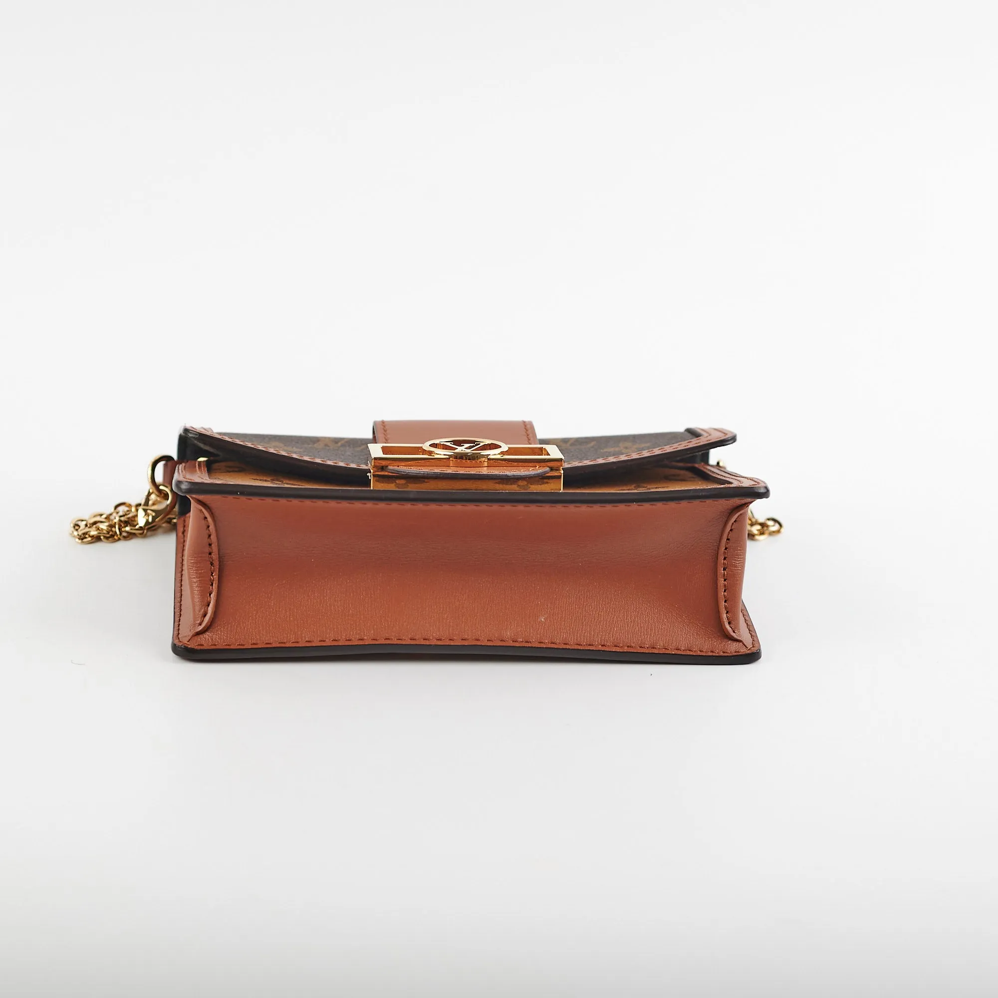 Louis Vuitton Dauphine Chain Wallet Monogram Bag