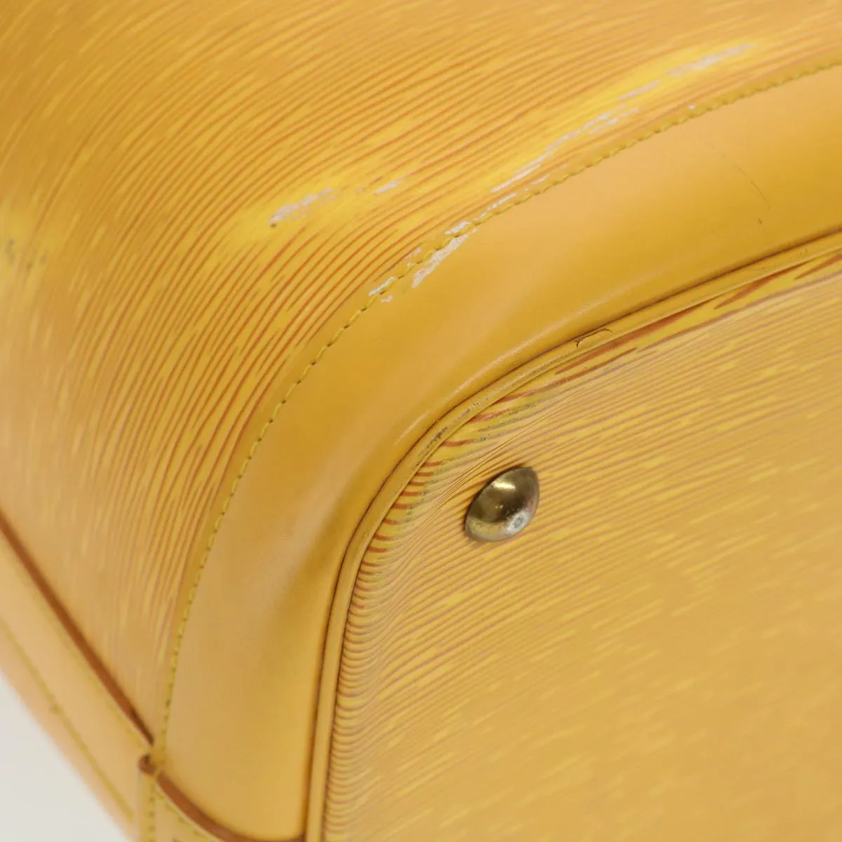 LOUIS VUITTON Epi Cruiser Bag 40 Boston Bag SPO Yellow 42905