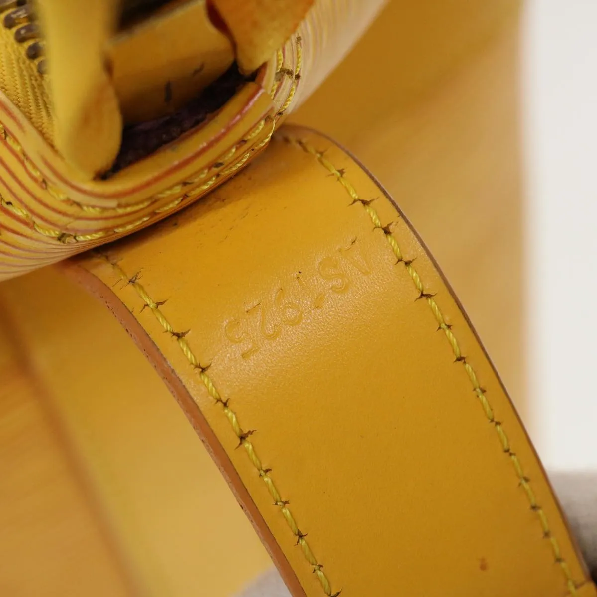 LOUIS VUITTON Epi Cruiser Bag 40 Boston Bag SPO Yellow 42905