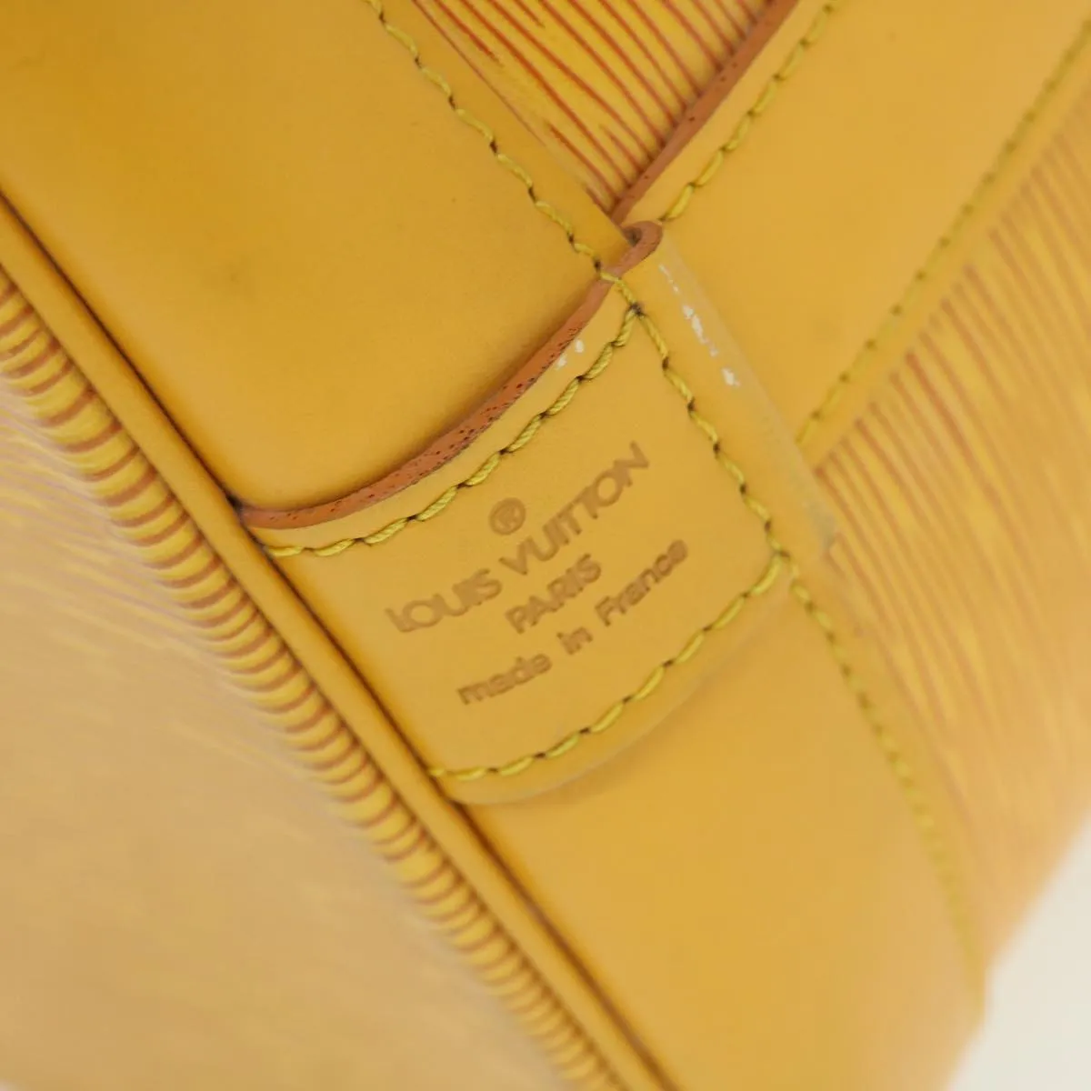 LOUIS VUITTON Epi Cruiser Bag 40 Boston Bag SPO Yellow 42905