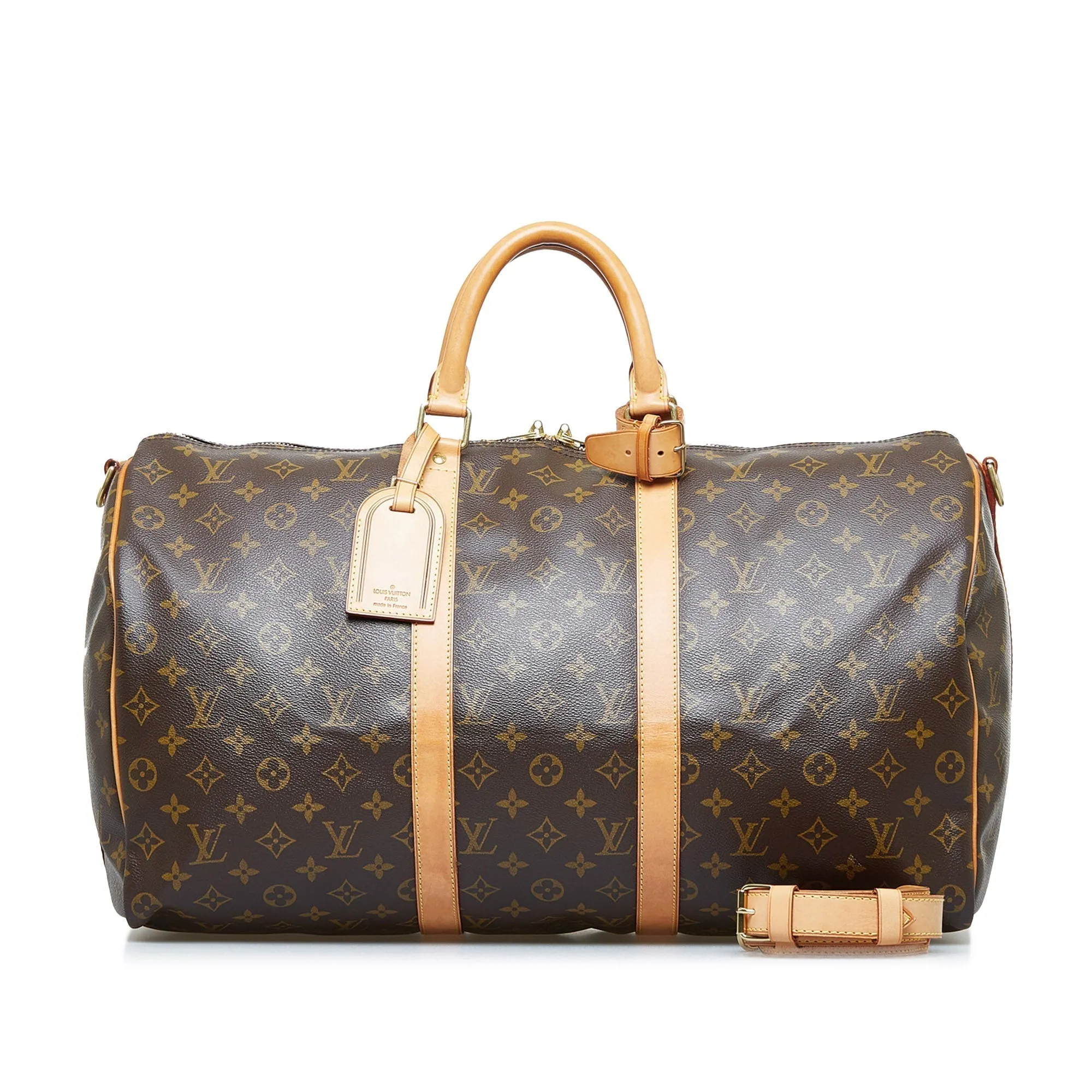 Louis Vuitton Keepall 50 Bandoulière Monogram Canvas