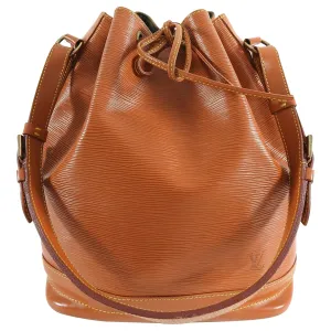 Louis Vuitton Vintage 1993 Tan Epi Leather Noe GM Bucket Bag