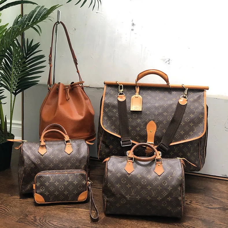 Louis Vuitton Vintage 1993 Tan Epi Leather Noe GM Bucket Bag