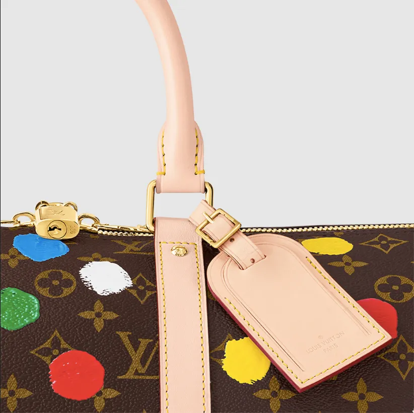 Louis Vuitton Yayoi Kusama Keepall Bandouliere 45 M46377