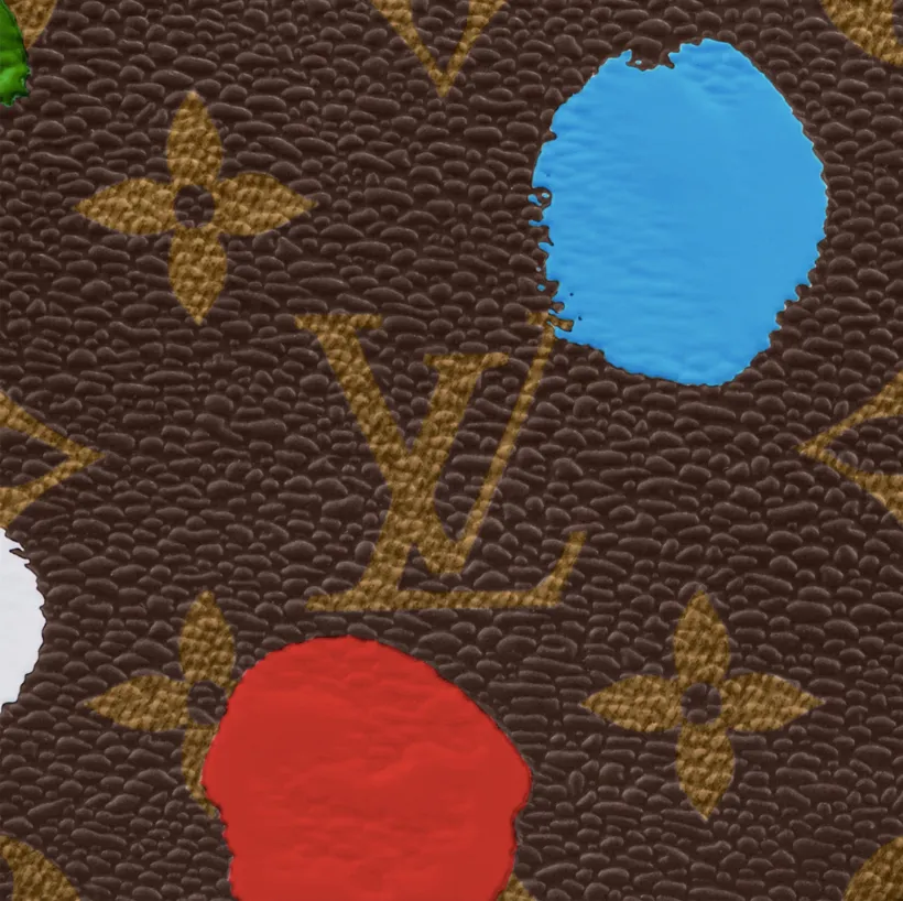 Louis Vuitton Yayoi Kusama Keepall Bandouliere 45 M46377