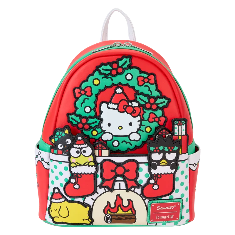 Loungefly: Sanrio - Christmas Stockings Mini Backpack