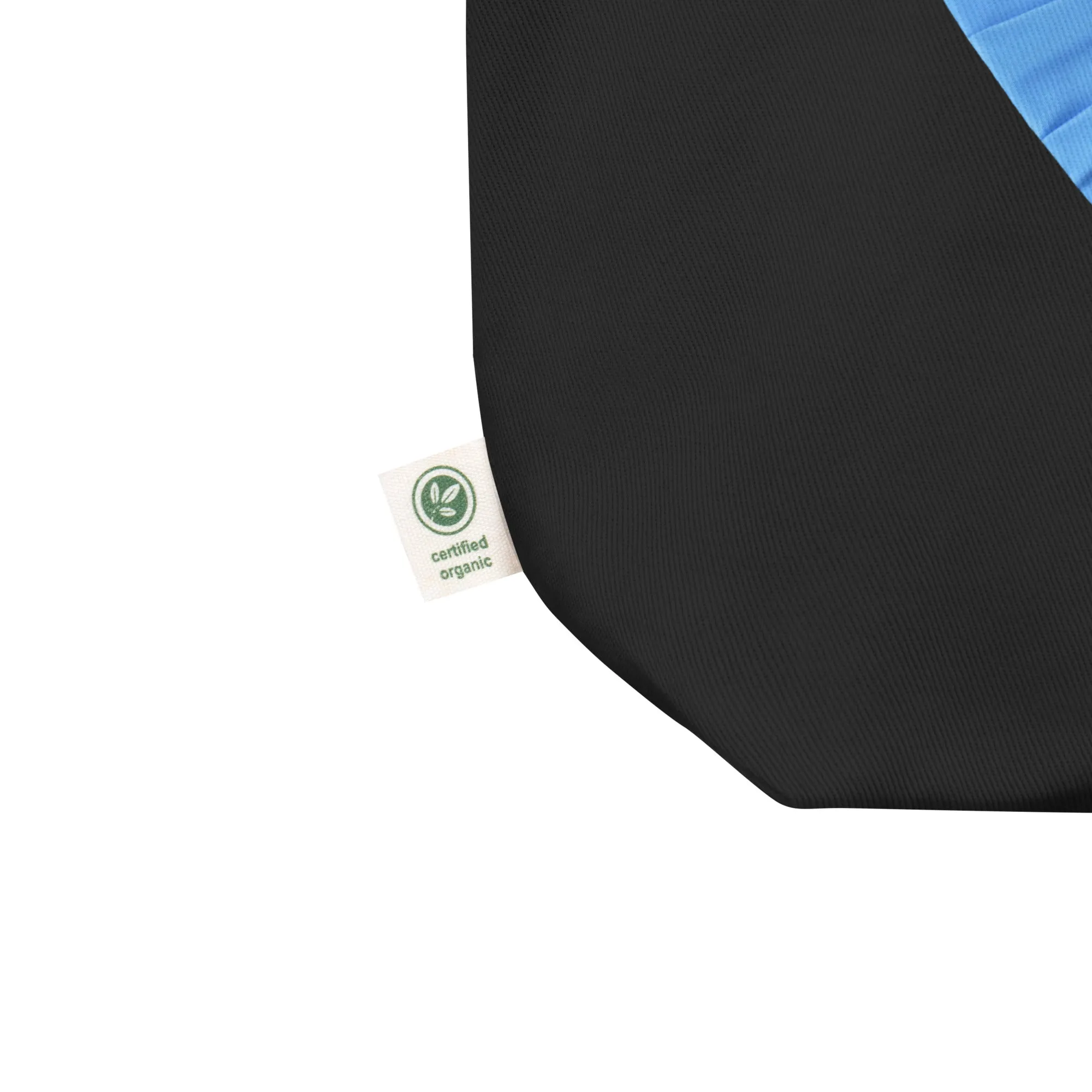 Love and Peace Black Eco Tote Bag