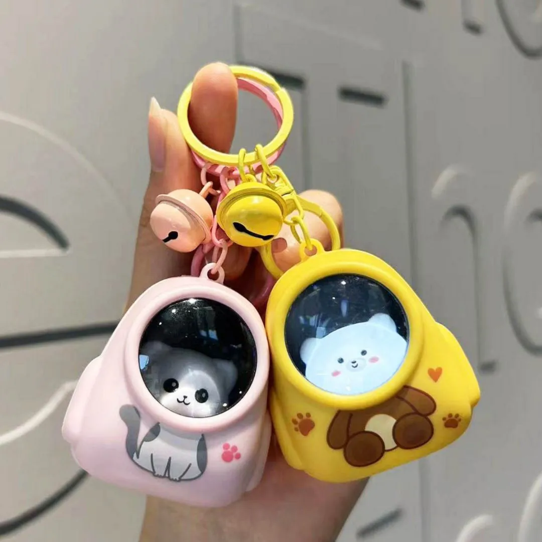 Luminous Animal Backpack Keychain | Cute Animal Keyring