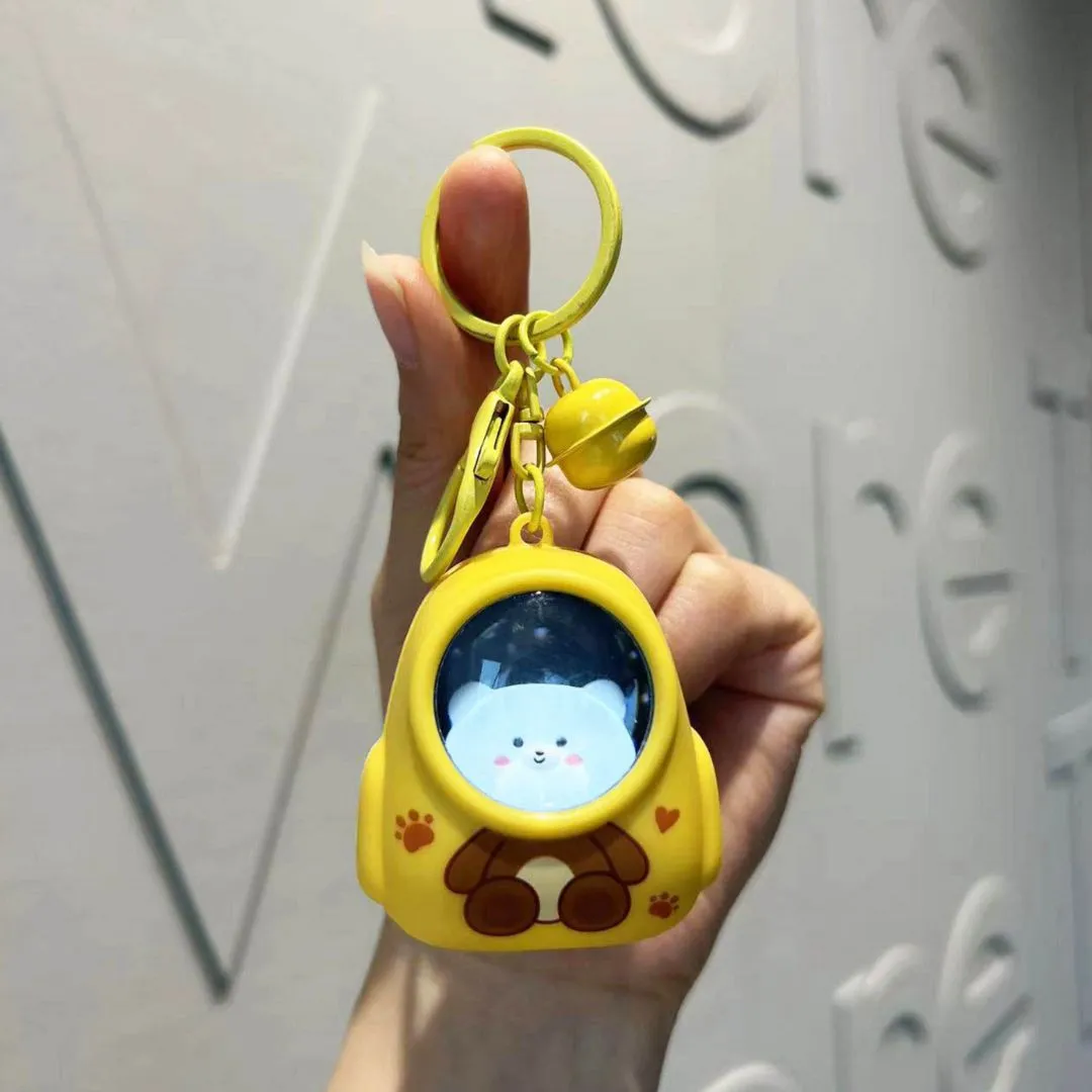 Luminous Animal Backpack Keychain | Cute Animal Keyring